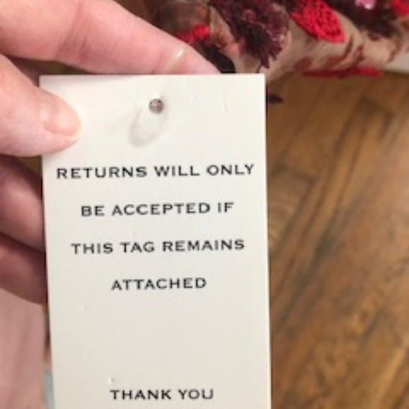 Free People Floral Illusion Dress, Size 4 - Picture 4 of 5